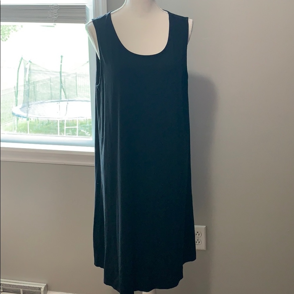 J. Jill black shift dress L petite